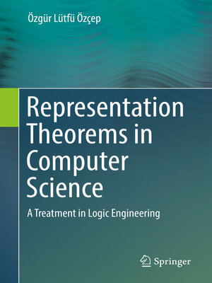 cover image of Representation Theorems in Computer Science